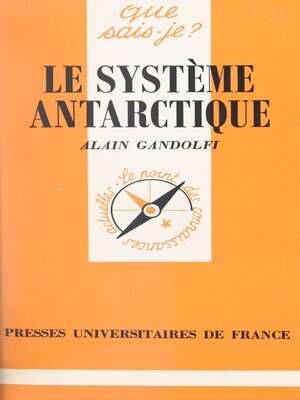 cover image of Le système antarctique